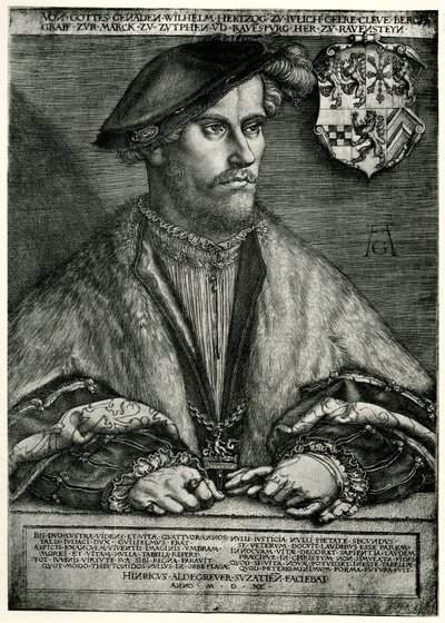 Wilhelm IV, Duke of Jülich-Cleves-Berg, 1540 by German School